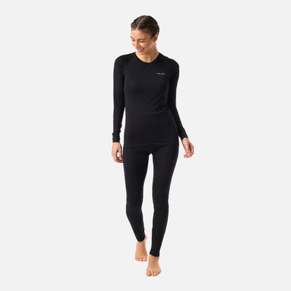 Primera Capa Mujer Carnero Top Negro Haka Honu