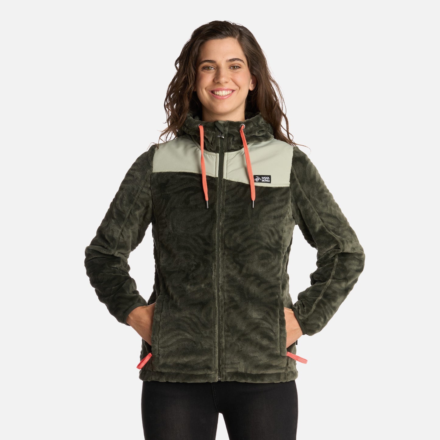 Polar Mujer Polaroid Verde Militar Haka Honu