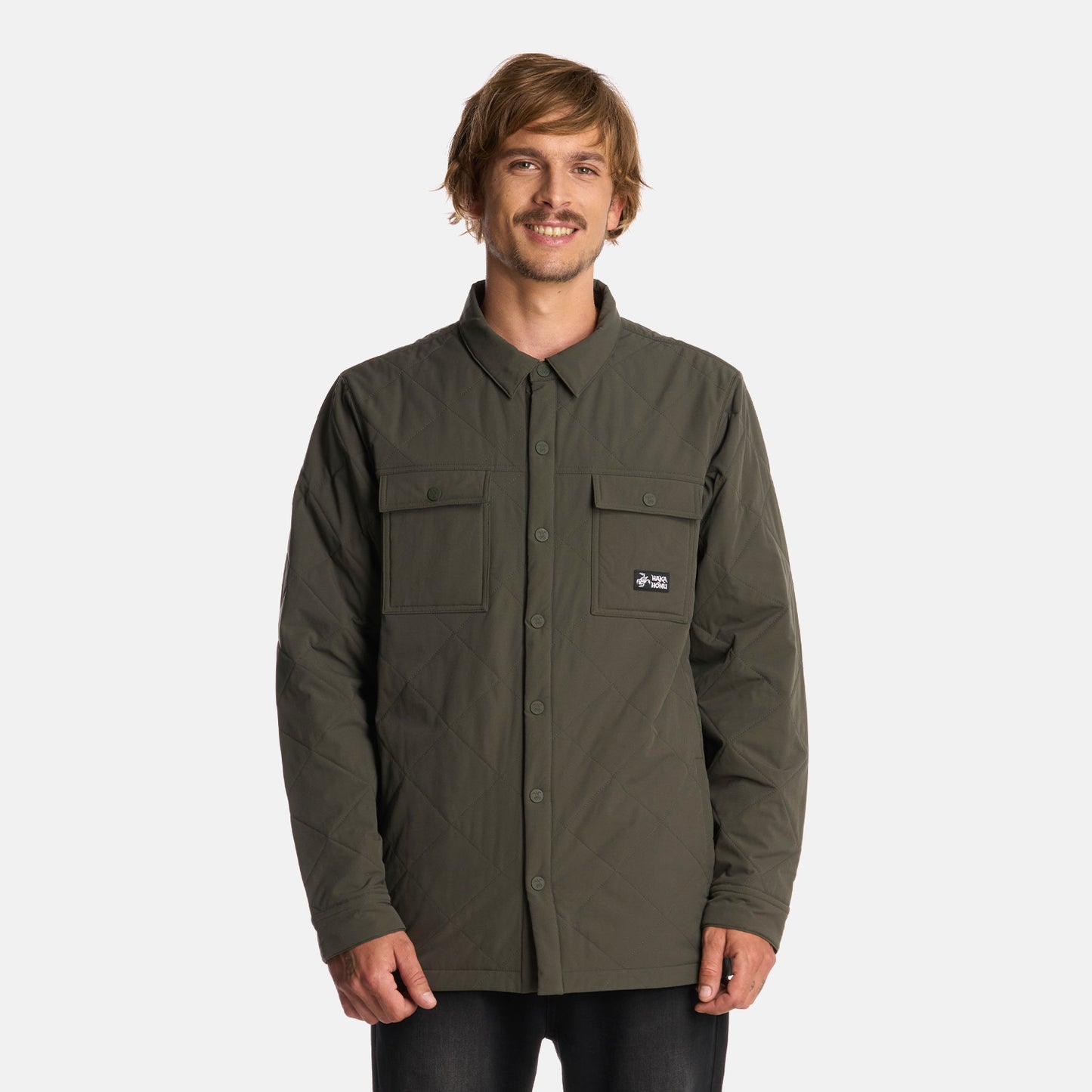 Chaqueta Hombre Fogata Verde Militar Haka Honu