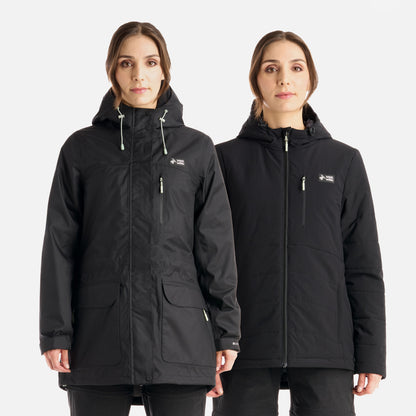 Chaqueta Mujer Perro Guapo Pro Negro Haka Honu