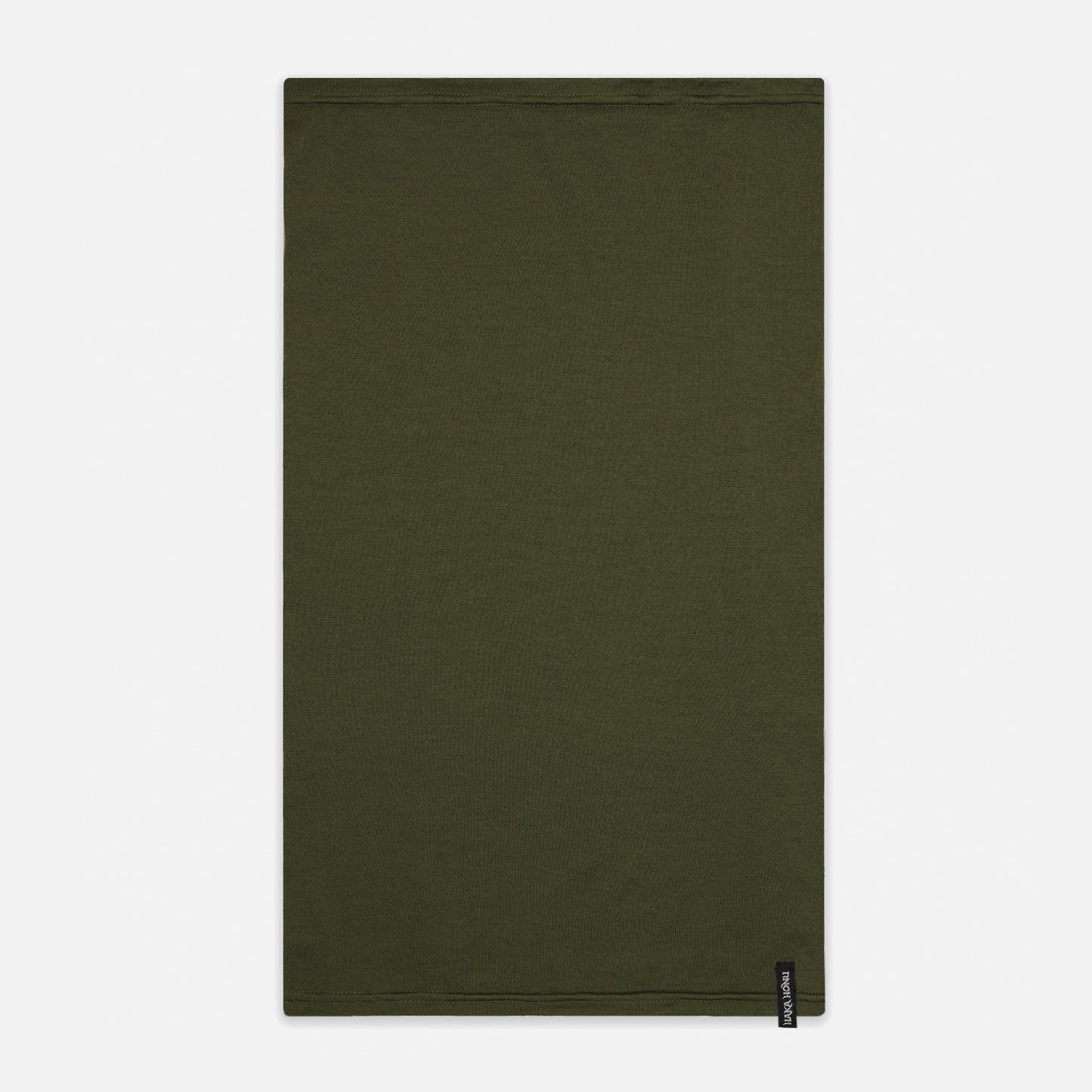 Bandana Puelche Merino Wool Verde Militar Haka Honu
