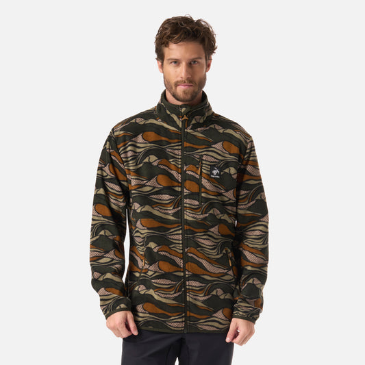 Polar Hombre Tokerau Pro Print Verde Militar Haka Honu