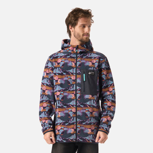 Polar Hombre Leñero Print Azul Noche Haka Honu