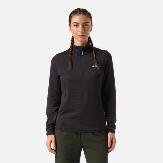 Polerón Mujer Taina Negro Haka Honu