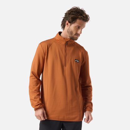 Polerón Hombre Taina Mostaza Oscuro Haka Honu