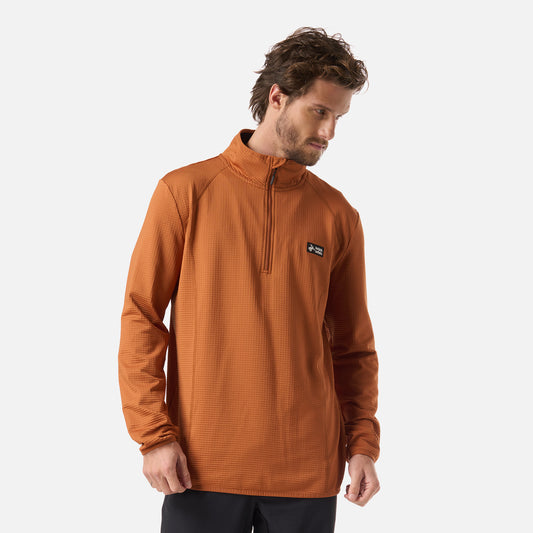 Polerón Hombre Taina Mostaza Oscuro Haka Honu