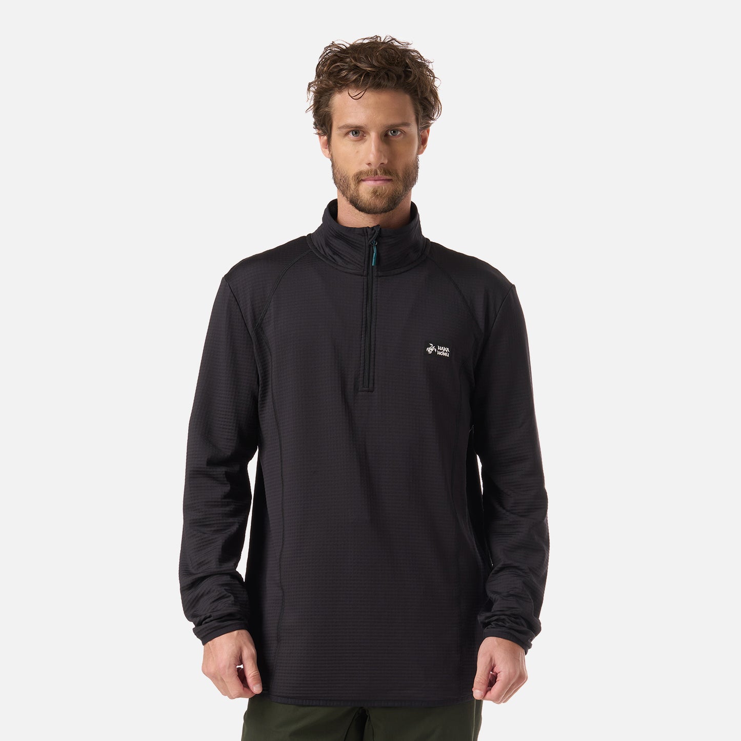 Polerón Hombre Taina Negro Haka Honu