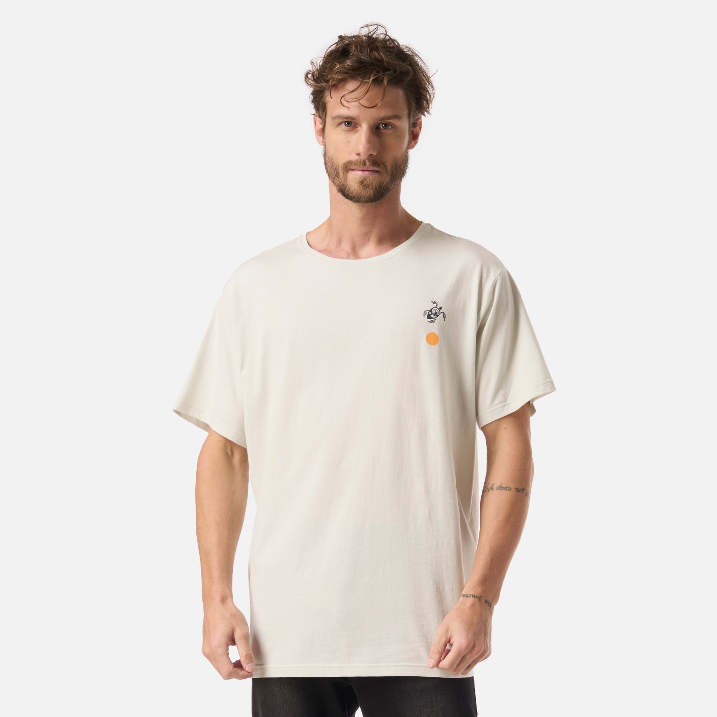 Polera Hombre El Cuernudo Menta Claro  Haka Honu