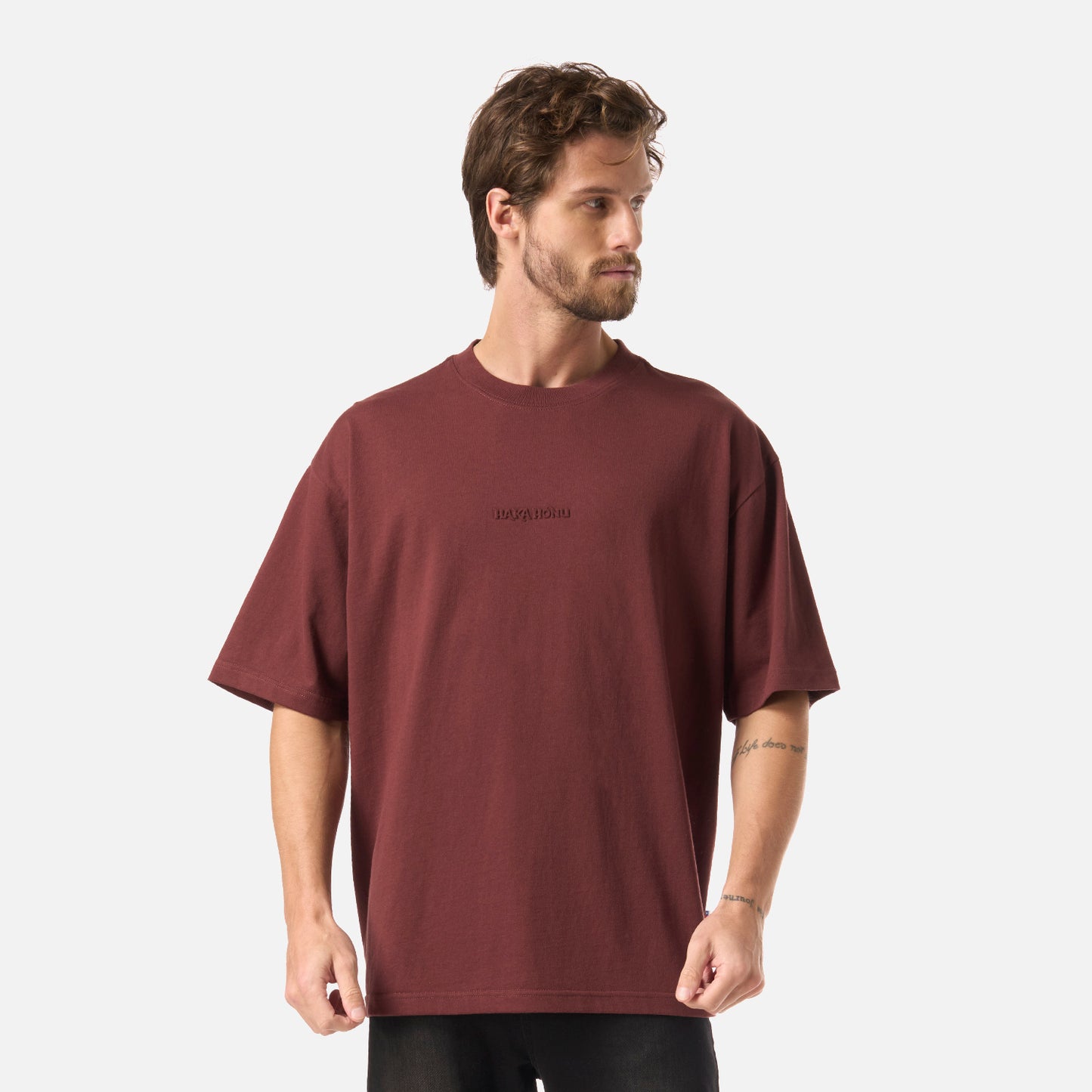 Polera Hombre Que Heavy Vino Haka Honu