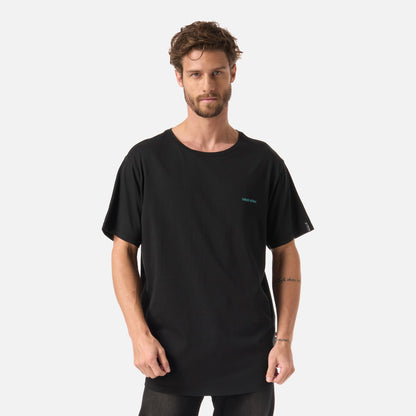 Polera Hombre Natural Negro Haka Honu