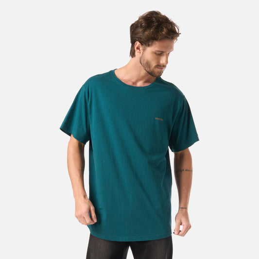 Polera Hombre Natural Petroleo Oscuro Haka Honu