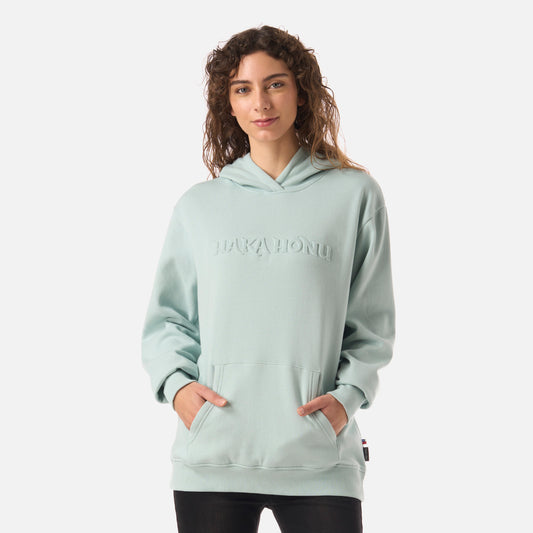 Polerón Mujer Motomami Hoody Gris Claro Haka Honu