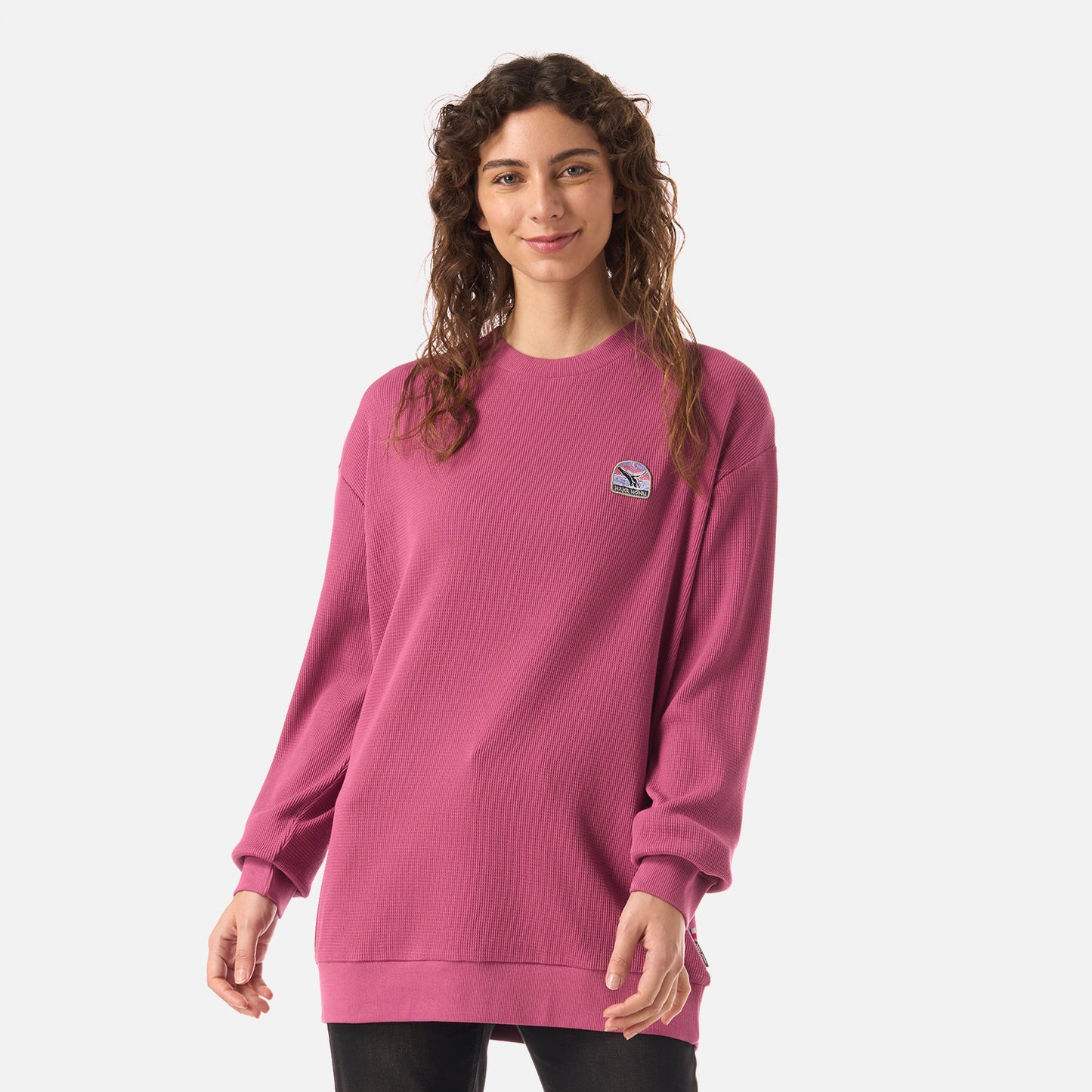 Polerón Mujer Eclipse Rosa Haka Honu