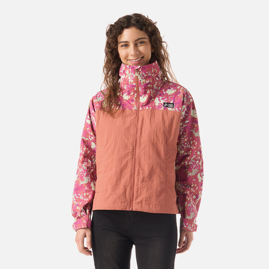 Chaqueta Mujer Hija Del Viento Terracota Claro Haka Honu