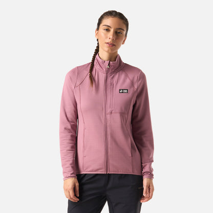 Polerón Mujer Taina Full Zip Lila Haka Honu