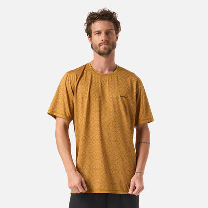 Polera Hombre Sudala Print Mostaza Haka Honu