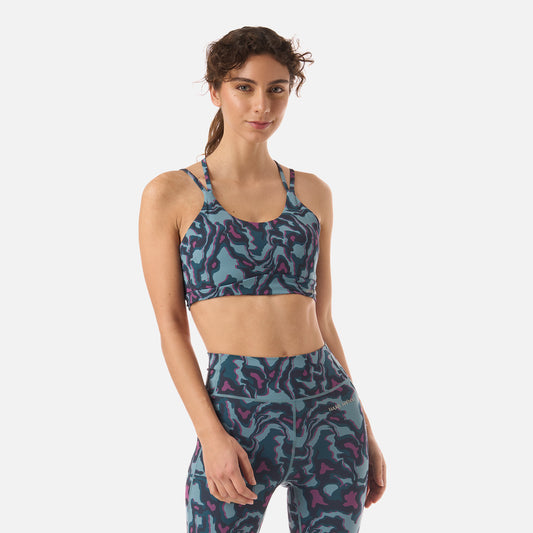 Peto Mujer Copihue Print Petroleo Haka Honu