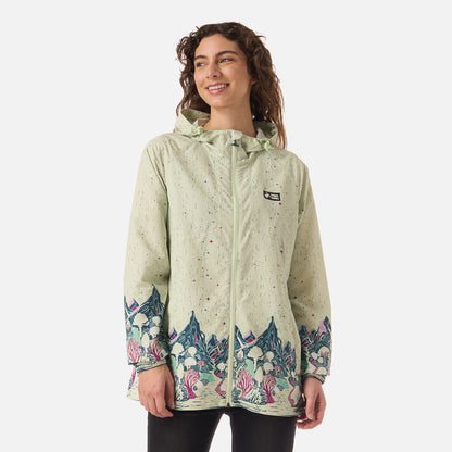 Chaqueta Mujer Aperrao Print Menta Haka Honu