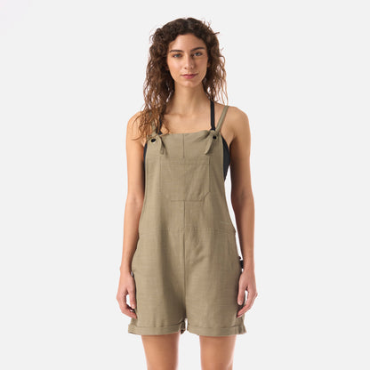 Jardinera Mujer Cultivadora Corta Verde Oliva Haka Honu