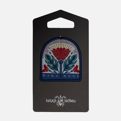 Parche Unisex Woven Patch Haka Honu Rojo Haka Honu