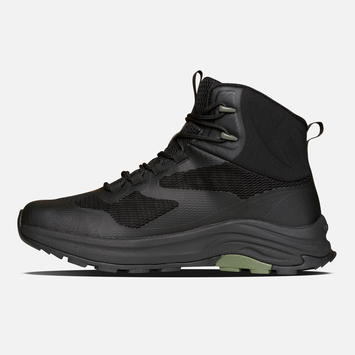Zapatilla Hombre Huillin Alto Negro Haka Honu