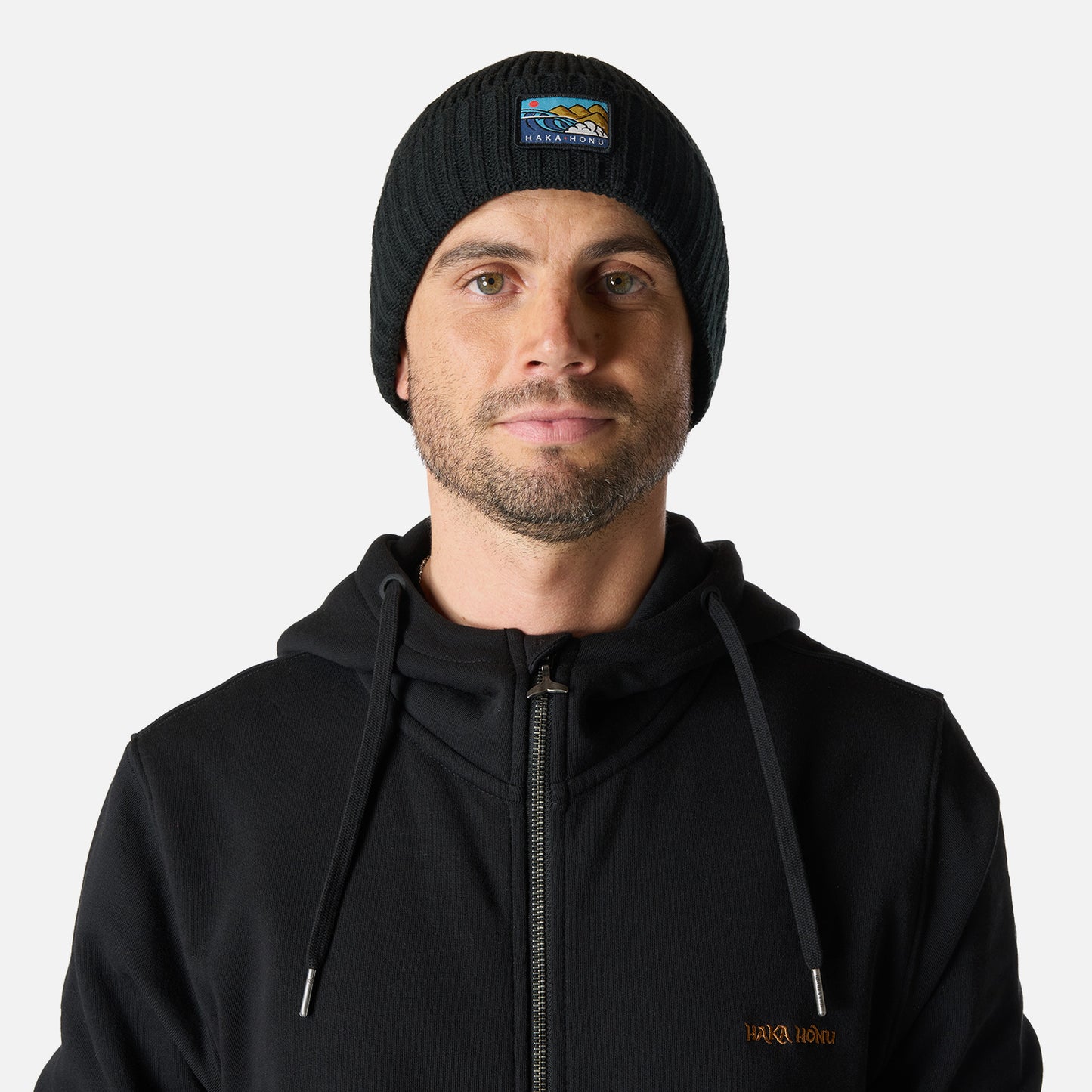 Gorro Unisex Codorniz Negro Haka Honu