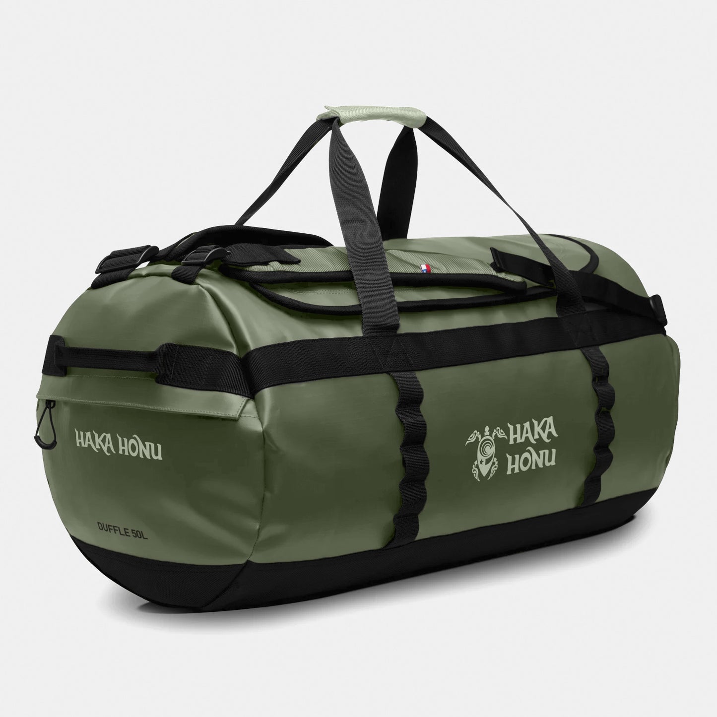 Bolso  Duffle 50L Verde Militar Haka Honu