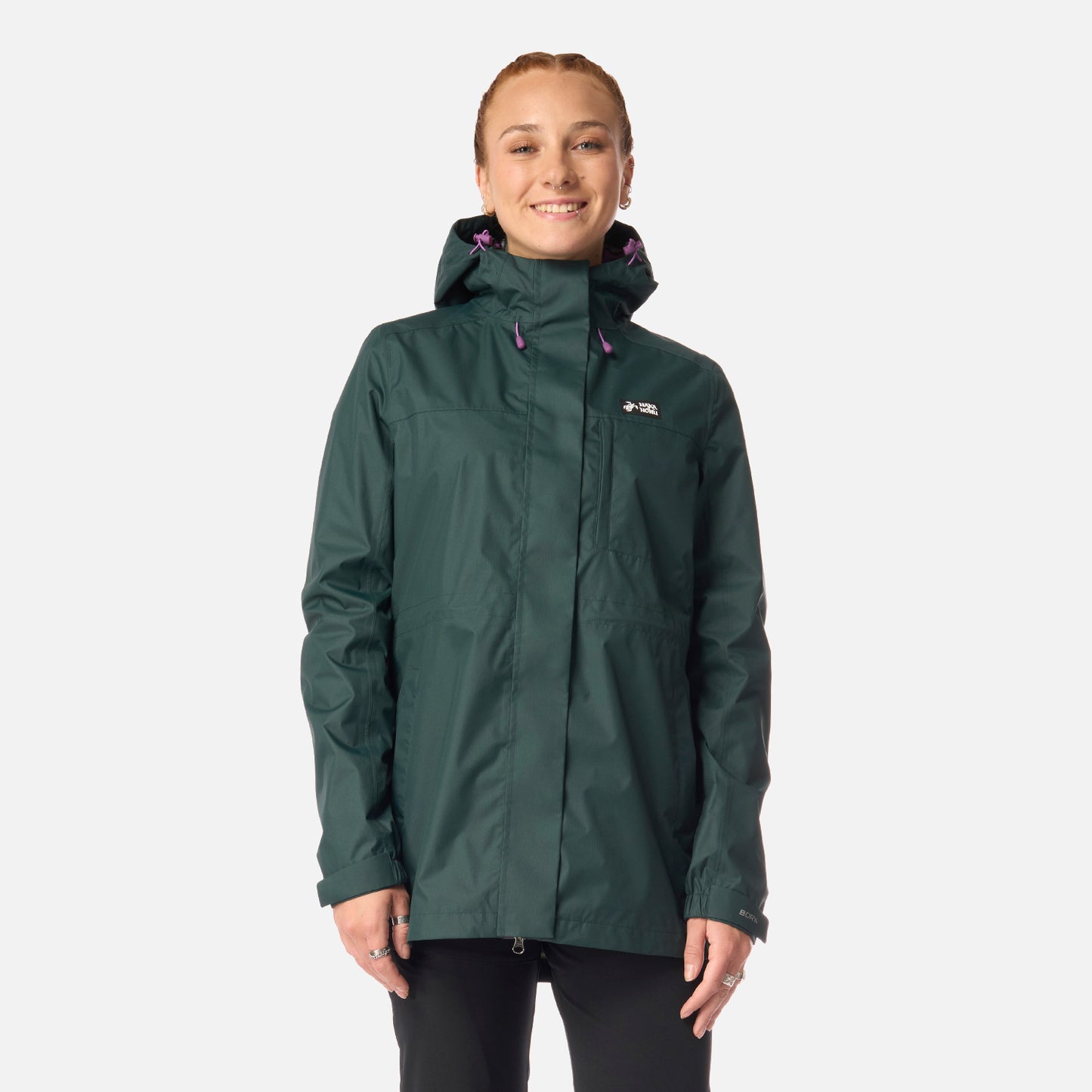 Chaqueta Mujer Kauai Verde Bosque Haka Honu