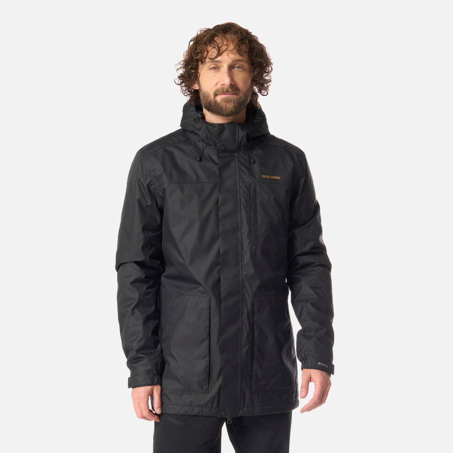 Chaqueta Hombre Terranova Negro Haka Honu