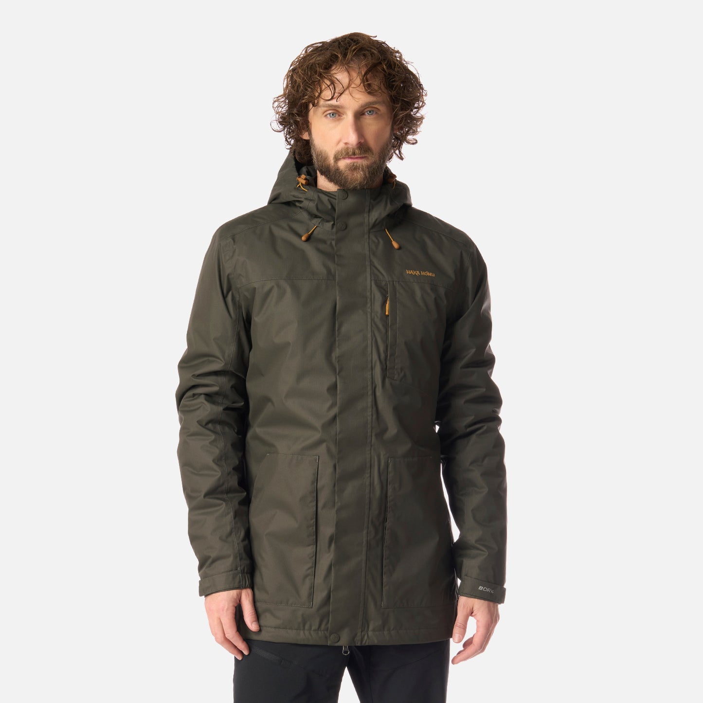 Chaqueta Hombre Terranova Verde Militar Haka Honu