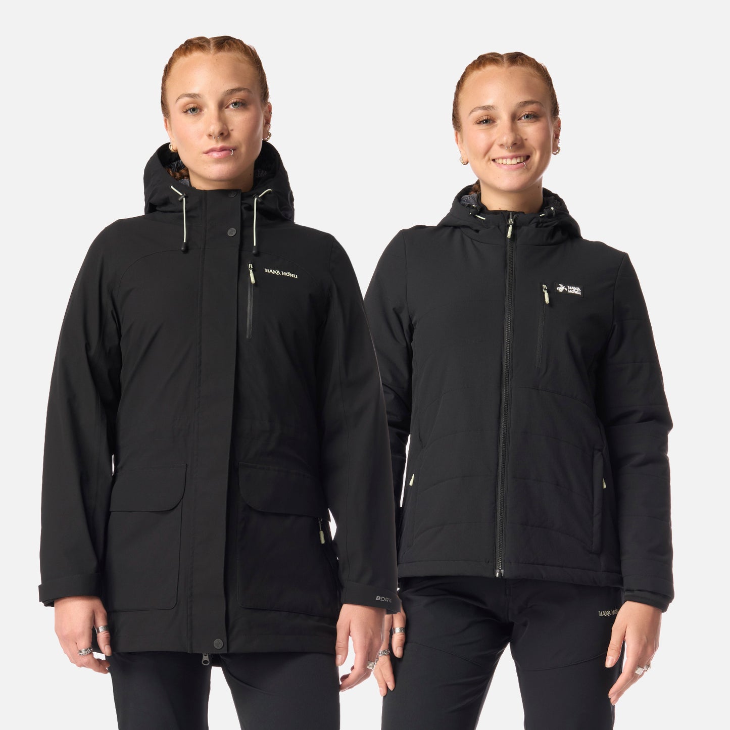 Chaqueta Mujer Perro Guapo Pro Negro Haka Honu