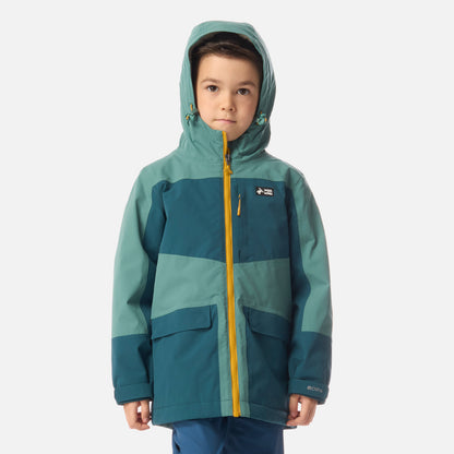 Chaqueta Niño Mini Diluvio Turquesa Haka Honu