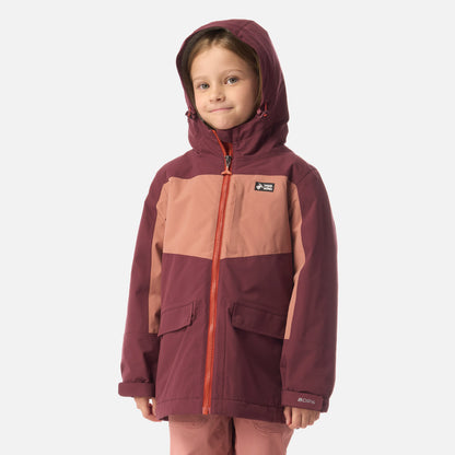 Chaqueta Niña Mini Diluvio Burdeo Haka Honu