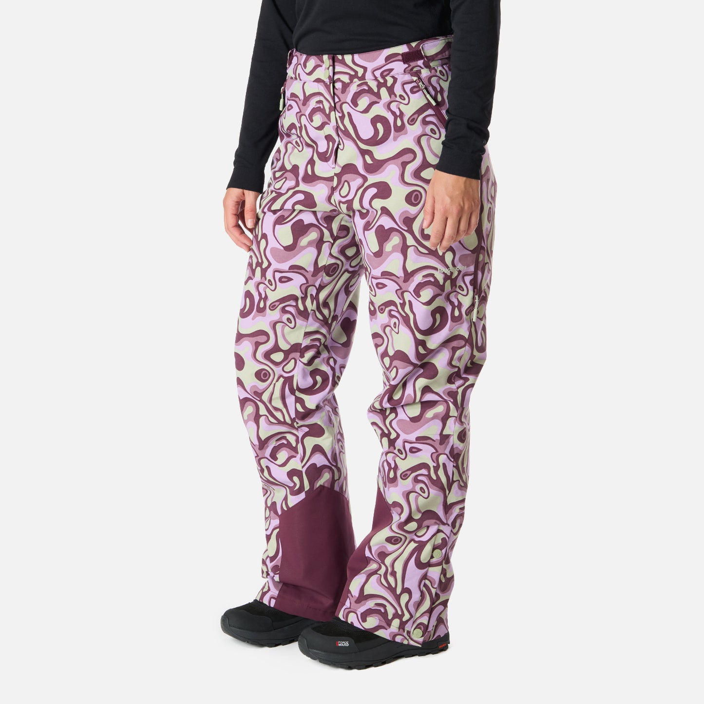 Pantalón Mujer Kunk Print Malva Haka Honu