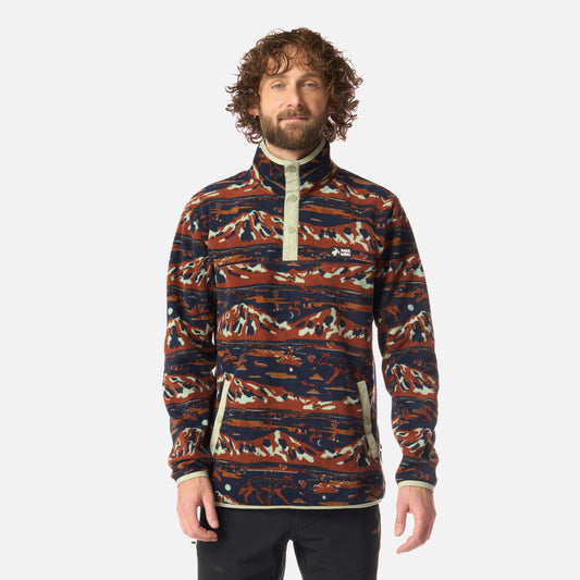 Polar Hombre Tokerau Print Terracota Haka Honu