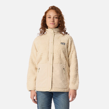 Polar Mujer Zip-porrito Crema Haka Honu
