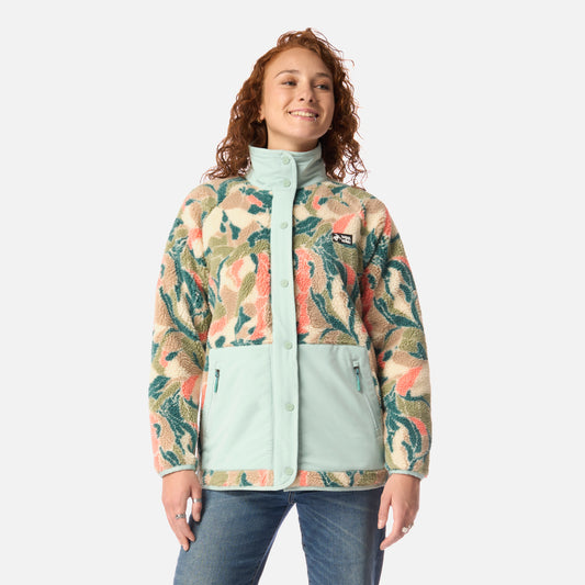 Polar Mujer Zip-porrito Print Celeste Haka Honu