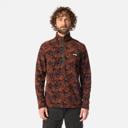 Polar Hombre Asegurao Print Terracota Haka Honu