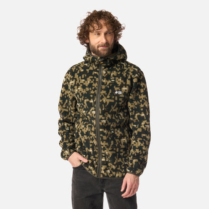 Polar Hombre Ñire Print Verde Militar Haka Honu