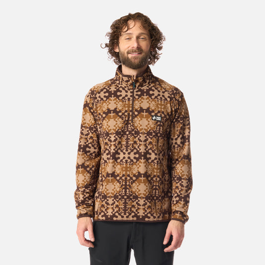 Polerón Hombre Taina Print Café Haka Honu
