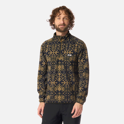 Polerón Hombre Taina Print Verde Militar Haka Honu