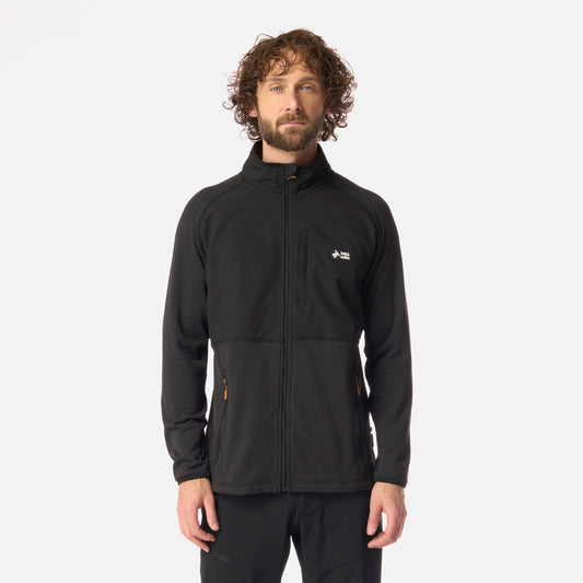 Polerón Hombre Taina Full Zip Negro Haka Honu