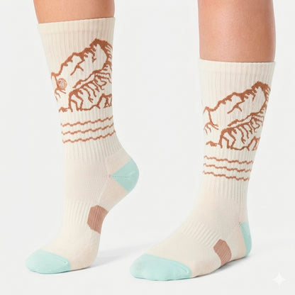 Calcetines Mujer Sendero Beige Haka Honu