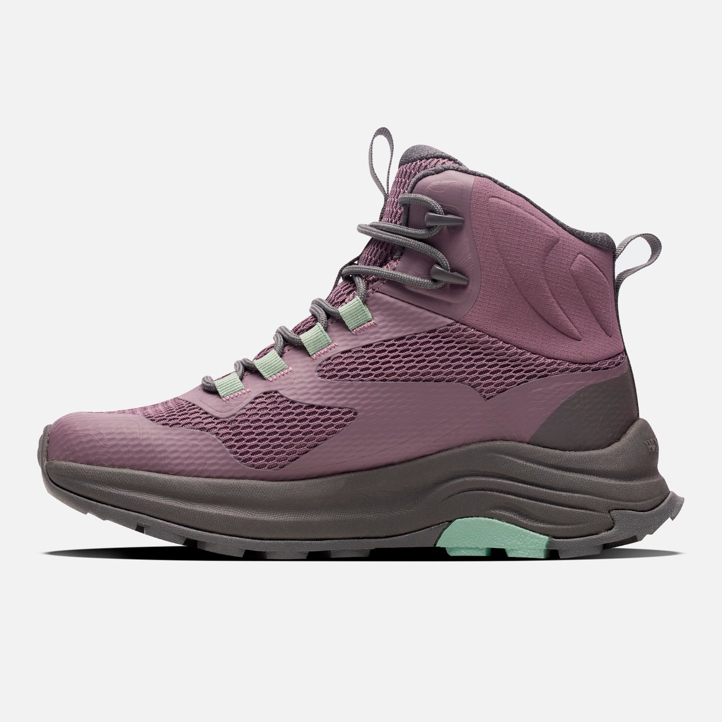 Zapatilla Mujer Huillin Alto Morado / Verde Agua Haka Honu