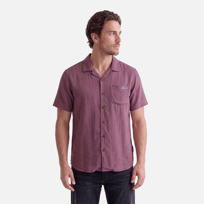 Camisa Hombre Linaje Lila Haka Honu