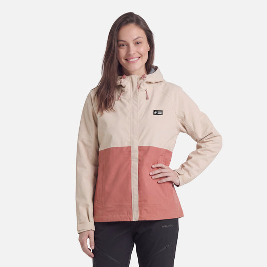 Chaqueta Mujer Viento Norte Crema Haka Honu