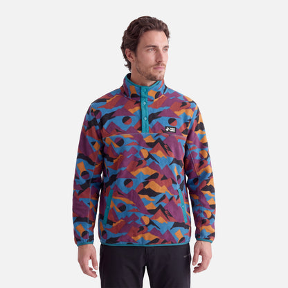 Polar Hombre Tokerau Print Morado Oscuro Haka Honu