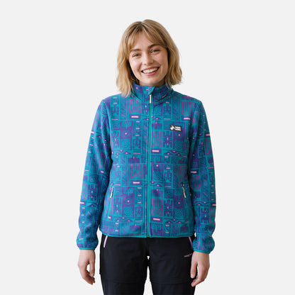 Polar Mujer Tokerau Pro Print Turquesa Haka Honu