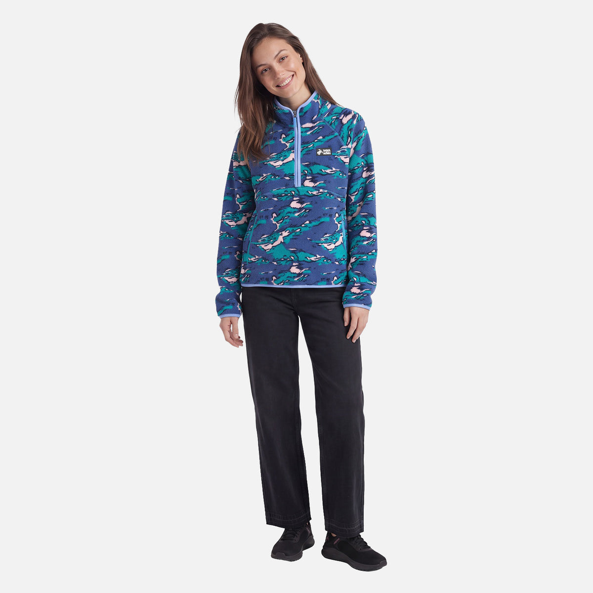 Polar Mujer Fogon Print Turquesa Haka Honu
