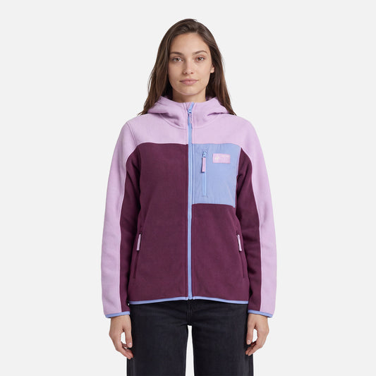 Polar Mujer Leñera Morado Oscuro Haka Honu